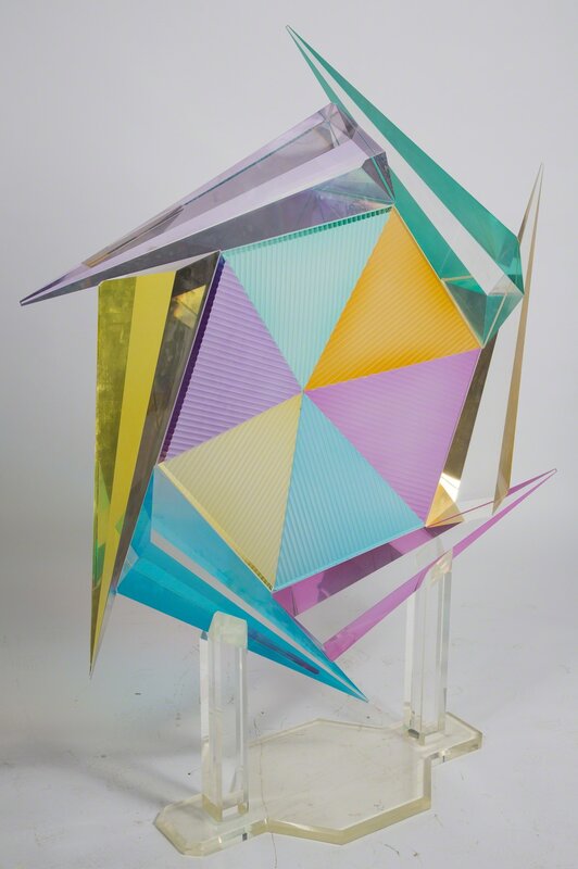 Norman Mercer, ‘Polychromatic Quad’, 2004, Sculpture, Cast acrylic, Doyle