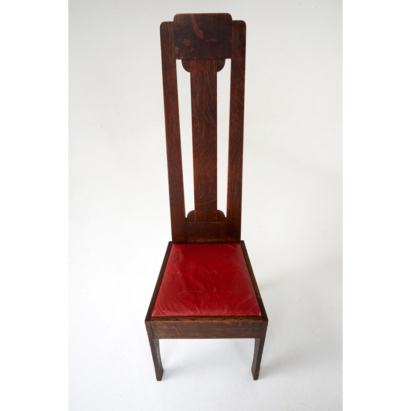 Charles Rohlfs, ‘Four tall-back chairs, Buffalo, NY’, 1900s, Design/Decorative Art, Rago/Wright/LAMA/Toomey & Co.