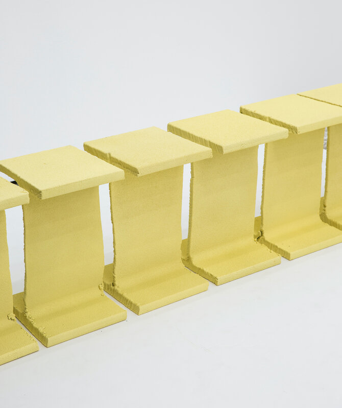 Philippe Malouin, ‘Untitled (set of 7 stools)’, 2022, Design/Decorative Art, Steel, The Breeder