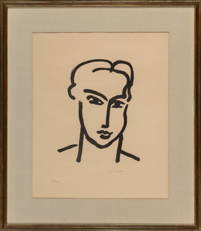 After Henri Matisse, ‘Grande tête de Katia’, circa 1950, Print, Lithograph on Arches paper, Heritage Auctions