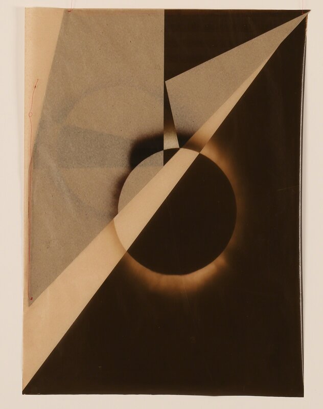 Luis González Palma, ‘El Sol 2’, 2017, Photography, Photograph, onion paper, collage, Lisa Sette Gallery