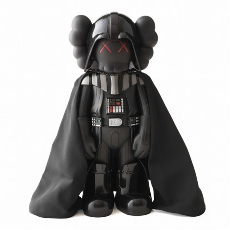 KAWS, ‘DARTH VADER COMPANION ’, 2007, Sculpture, Painted cast vinyl, fabric, and metal, Dope! Gallery