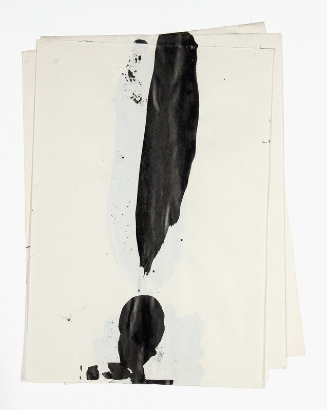 Yuichi Inoue (YU-ICHI), ‘KANTAN-FU (exclamation mark) #79’, 1983, Drawing, Collage or other Work on Paper, Carbon ink on Western paper, Japan Art - Galerie Friedrich Mueller