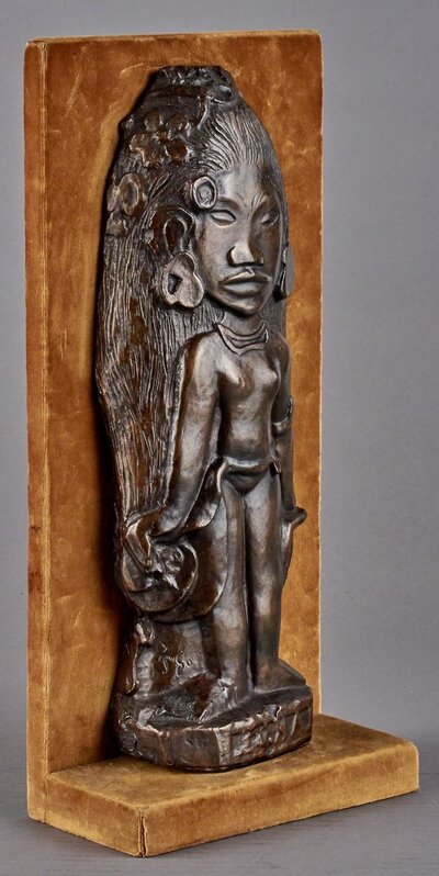 After Paul Gauguin, ‘conceived’, circa 1893, Sculpture, Bronze with brown patina, Doyle