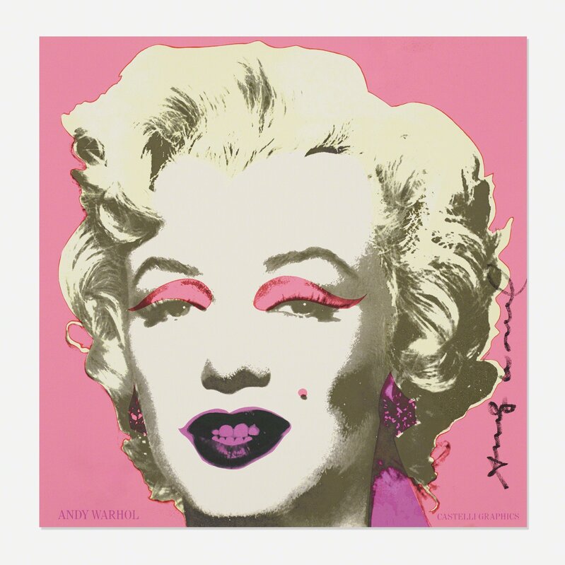 Andy Warhol, ‘Marilyn (Castelli Mailer)’, 1981, Print, Offset lithograph on paper, Rago/Wright/LAMA/Toomey & Co.