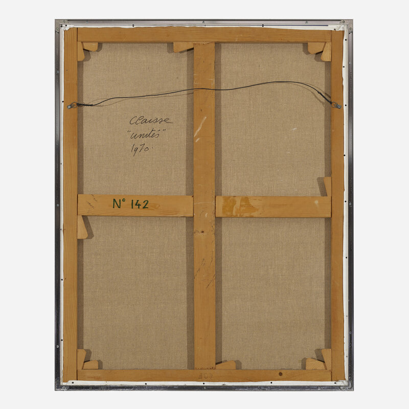 Geneviève Claisse, ‘Unites’, 1970, Painting, Acrylic on linen, Rago/Wright/LAMA/Toomey & Co.