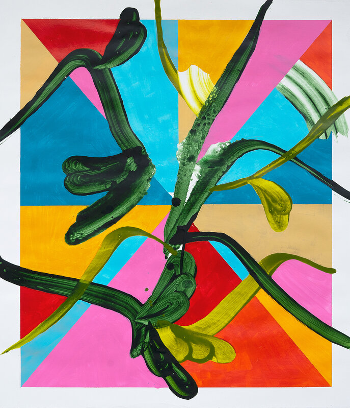 Ilari Hautamäki, ‘Sunrise’, 2020, Painting, Acrylic and oil on paper, framed, Helsinki Contemporary