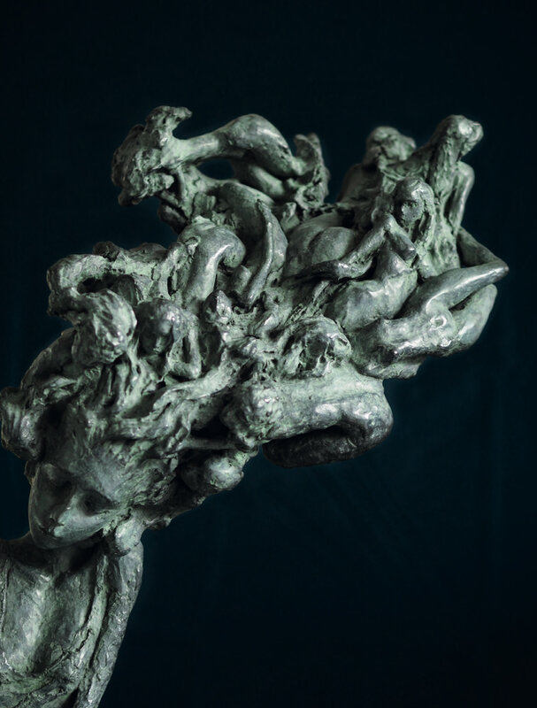 Valérie Hadida, ‘Nocturna’, 2017, Sculpture, Bronze, Galry