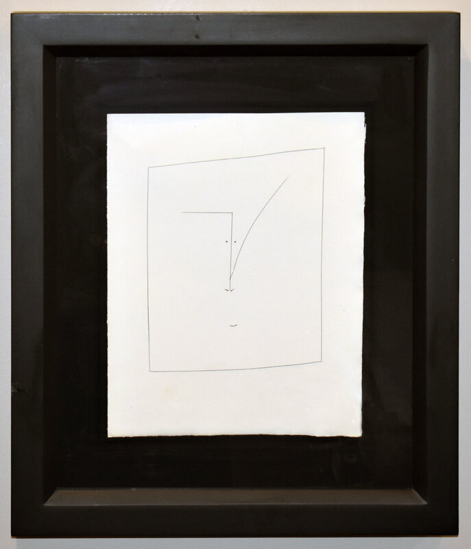 Pablo Picasso, ‘Square Head of a Man (Plate XXXI)’, 1949, Print, Original copper plate with cancellation mark with matching etching on Montval wove paper, Georgetown Frame Shoppe