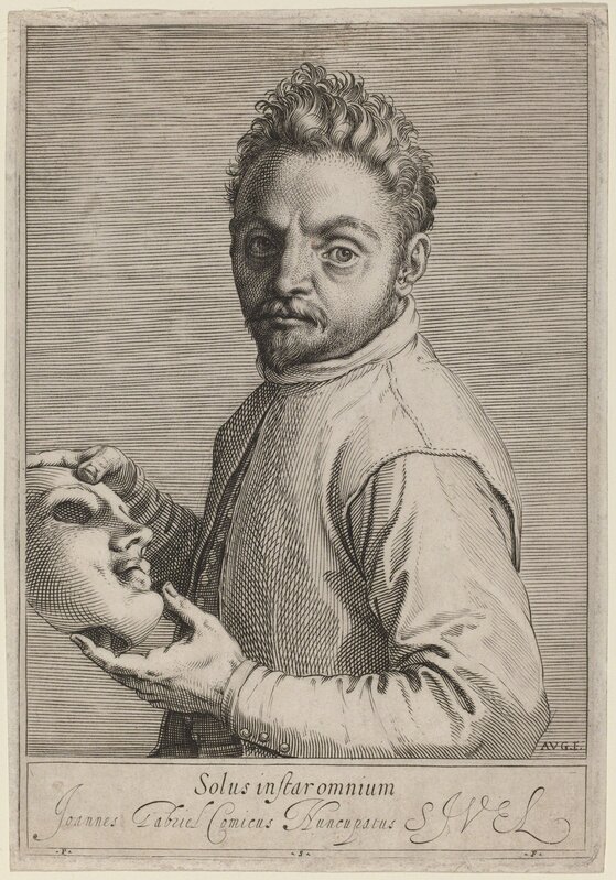 Agostino Carracci, ‘Giovanni Gabrielli’, ca. 1599, Print, Engraving on laid paper, National Gallery of Art, Washington, D.C.