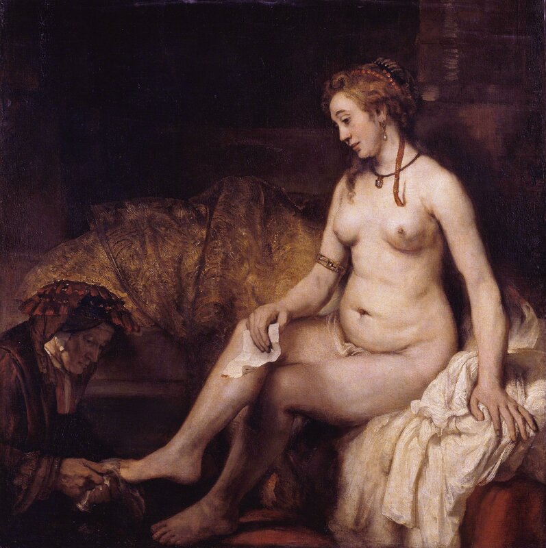 Rembrandt van Rijn, ‘Bathsheba’, 1654, Painting, Oil on canvas, Musée du Louvre