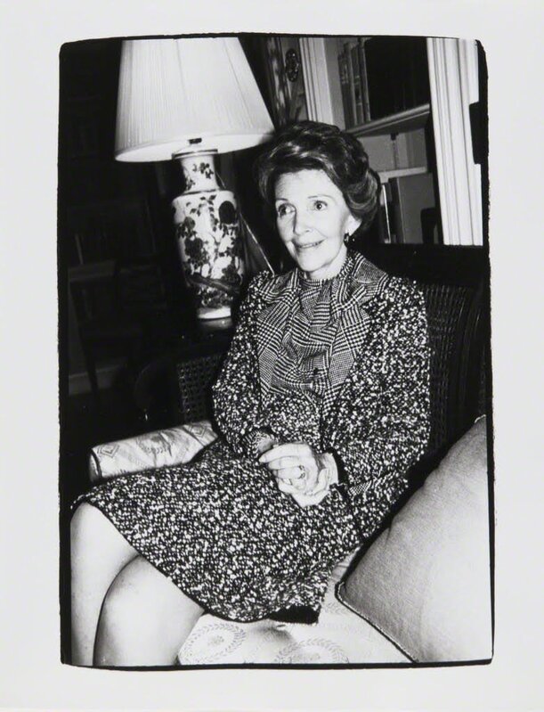 Andy Warhol, ‘Nancy Reagan’, 1981, Photography, Silver gelatin print, Hedges Projects
