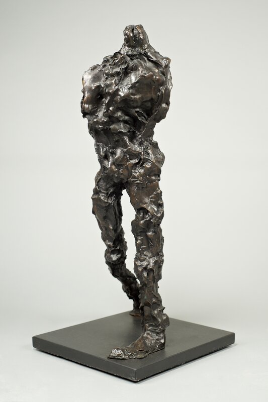 Maurice Blik, ‘Striding (medium)’, Conceived and cast in 2016, Sculpture, Bronze with a rich dark brown patina, Bowman Sculpture