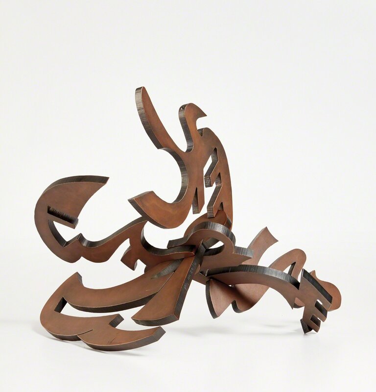 Mark di Suvero, ‘Rising (for Walt Whitman)’, 1981, Sculpture, Copper-plated aluminum multiple in five parts, Phillips