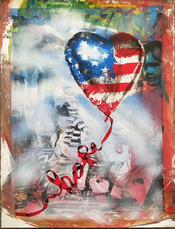 Mr. Brainwash, ‘Hope’, 2020, Print, Acrylic/mixed media on paper with silkscreen, Artsy x Capsule Auctions