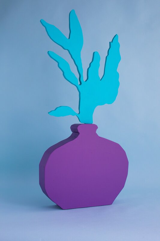 Jonathan Chapline, ‘Potted Plant III’, 2018, Sculpture, Acrylic and latex on MDF, The Hole