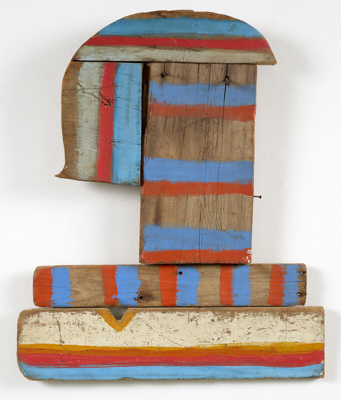 Betty Parsons, ‘Spaddle’, 1977, Sculpture, Oil on wood, Berry Campbell Gallery
