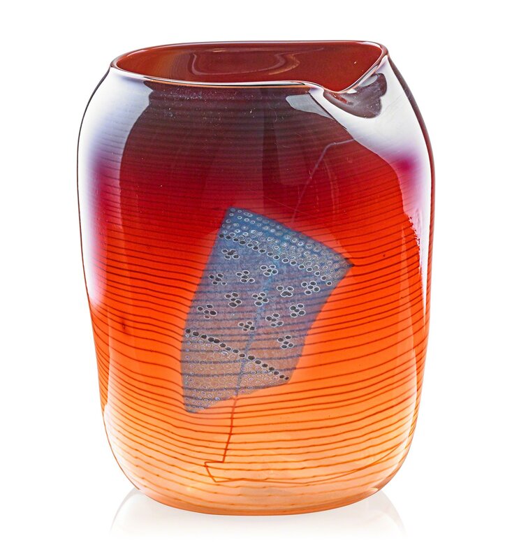 Dale Chihuly, ‘Early Blanket Cylinder’, 1980, Sculpture, Blown glass, Seattle, WA, Rago/Wright/LAMA/Toomey & Co.