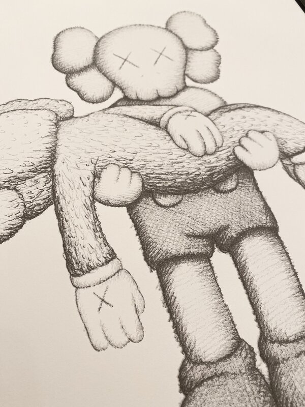 KAWS, ‘Gone | Companionship in the Age of Loneliness | Companion and BFF’, 2019, Print, Arches Aquarelle 300gsm paper, Frank Fluegel Gallery
