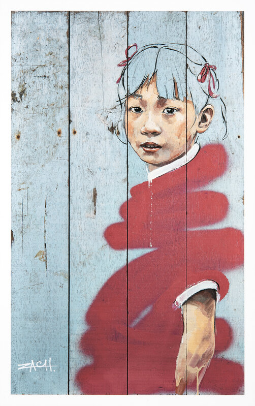 Ernest Zacharevic, ‘Different Strokes’, 2014, Print, Archival pigment print on 300 gsm paper, Tate Ward Auctions