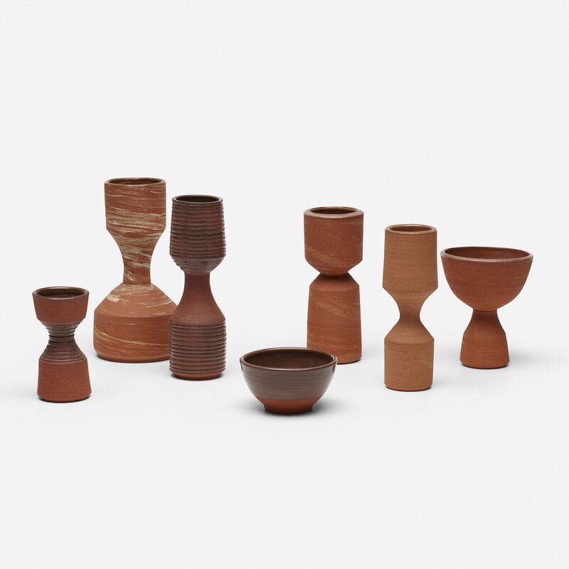 Ian McDonald, ‘collection of seven vessels’, 2010-2012, Design/Decorative Art, Glazed earthenware, Rago/Wright/LAMA/Toomey & Co.