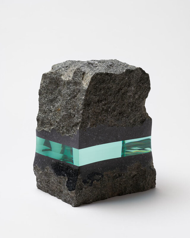 TODO RAMON, ‘o.T. - Trapez #01’, 2014, Sculpture, Black Granite, Glass, Art Front Gallery