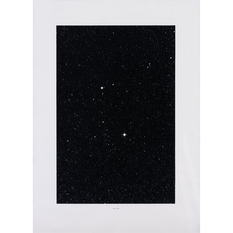 Thomas Ruff, ‘Stern or Stars’, 1990, Print, The complete set of eight black and white granolithographs on Ikonorex paper, all margins, PIASA