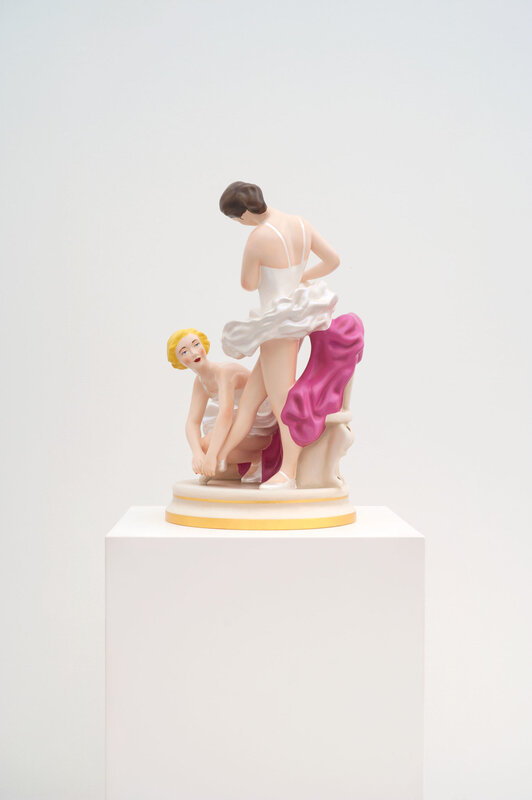 Jeff Koons, ‘Balerinas’, 2016, Sculpture, Polychromed Wood, Visioner