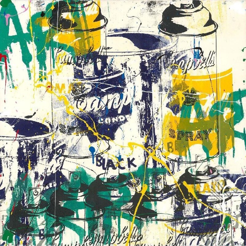 Mr. Brainwash, ‘Pop Scene’, 2020, Drawing, Collage or other Work on Paper, Silkscreen and Acrylic on Paper, Maddox Gallery