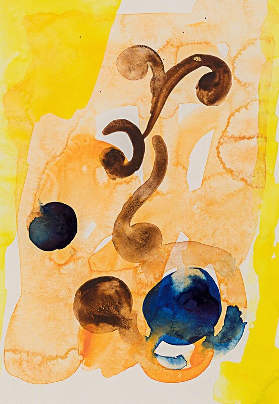 Jeffrey Wasserman, ‘Untitled’, ca. 1990, Drawing, Collage or other Work on Paper, Watercolor on paper, Rosenberg & Co. 