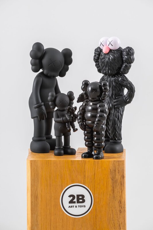 KAWS, ‘Family – Black Set’, 2021, Sculpture, Resin, 2B Art Gallery