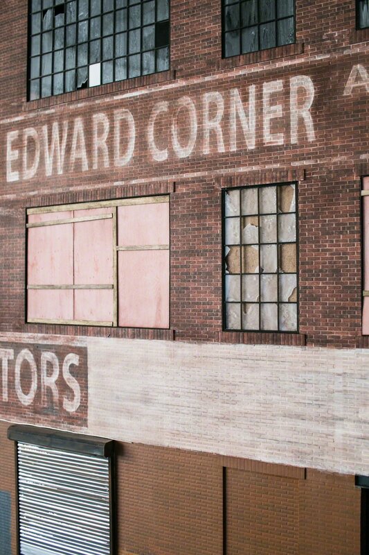 Drew Leshko, ‘Edward Corner Warehouse’, 2017, Sculpture, Paper, acrylic, enamel, pastels, plaster, wood, inkjet prints, plastic on panel, Paradigm Gallery + Studio