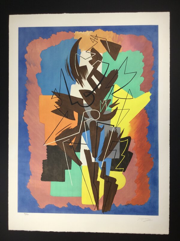 Gino Severini, ‘Danse Espagnole’, 1961, Print, Lithograph in 11 colors on BFK Rives paper, Gutan Fine Art