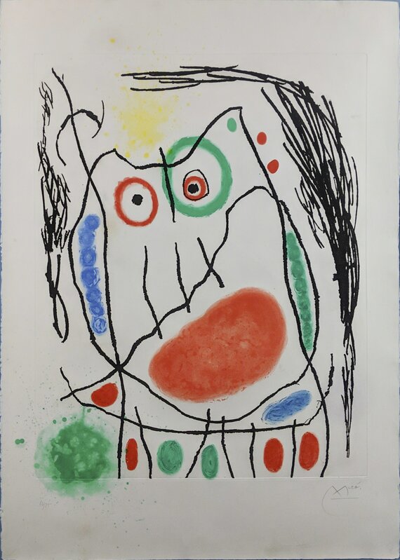 Joan Miró, ‘Le Gran Duc I’, 1965, Print, Etching and aquatint on arches paper, Capsule Gallery Auction