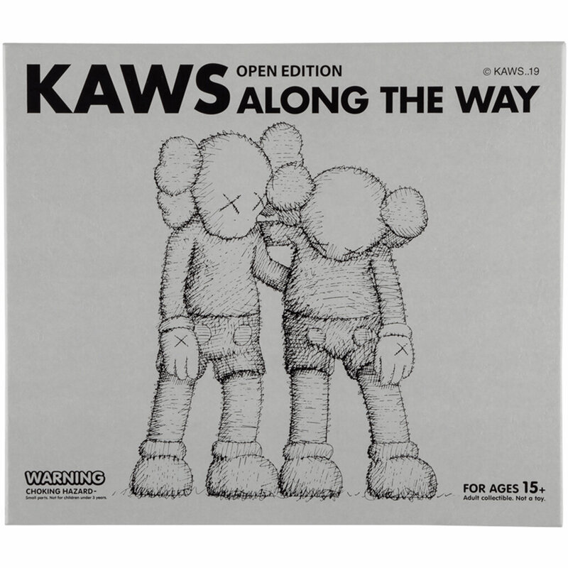 KAWS, ‘Along The Way (Grey)’, 2019, Sculpture, Vinyl, paint, Lucky Cat Gallery