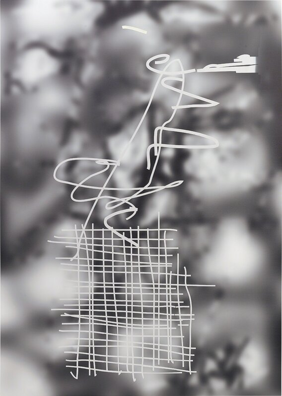 Jeff Elrod, ‘Vapor Drawing’, 2012, Painting, Acrylic on canvas, Phillips