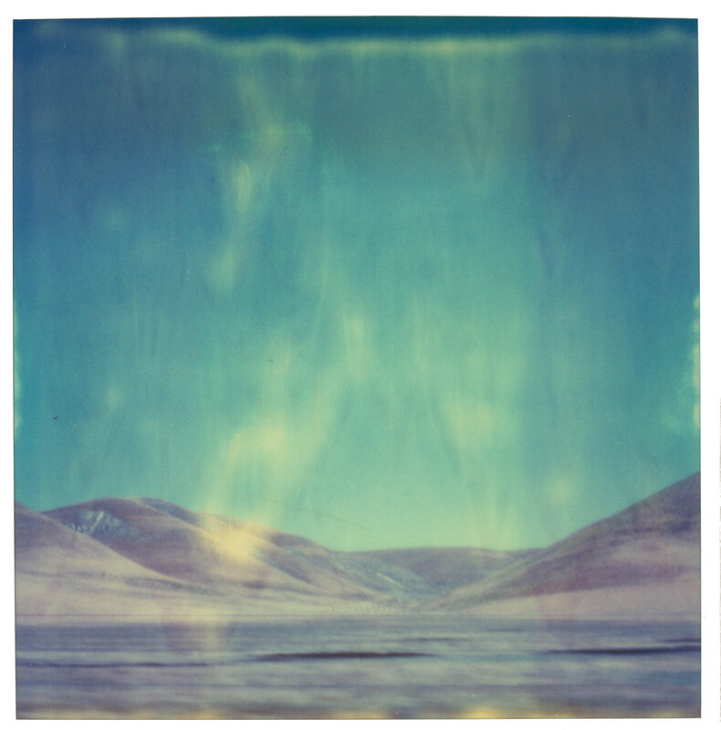 Stefanie Schneider, ‘Blue Mountains - analog, mounted’, 1999, Photography, Analog C-Print, hand-printed by the artist on Fuji Crystal Archive Paper, based on a Polaroid, mounted on Aluminum with matte UV-Protection, Instantdreams