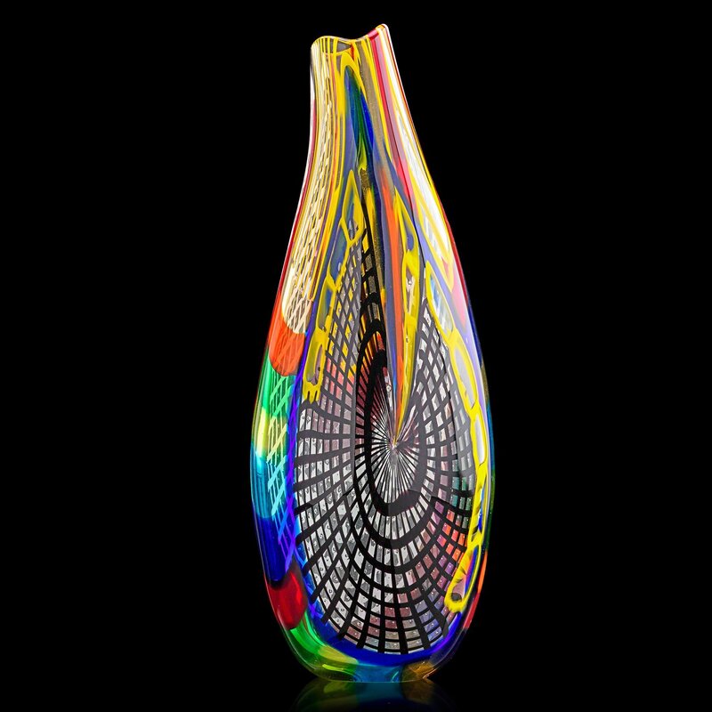 Afro Celotto, ‘Tall vessel, Murano, Italy’, Design/Decorative Art, Blown glass, Rago/Wright/LAMA/Toomey & Co.