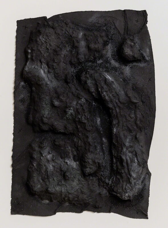 Blane De St. Croix, ‘Lava Bed, Kilauea 2’, 2015, Sculpture, Paper pulp and metal powders, Dieu Donné