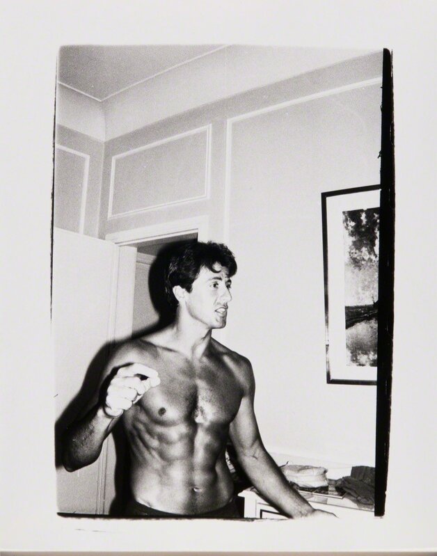 Andy Warhol, ‘Andy Warhol, Polaroid Photograph of Sylvester Stallone, circa 1980’, ca. 1980, Photography, Polaroid, Hedges Projects