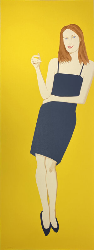 Alex Katz, ‘Black Dress 4 (Sharon)’, 2015, Print, Screenprint in twenty-six colours, on wove paper, Artsy x Tate Ward