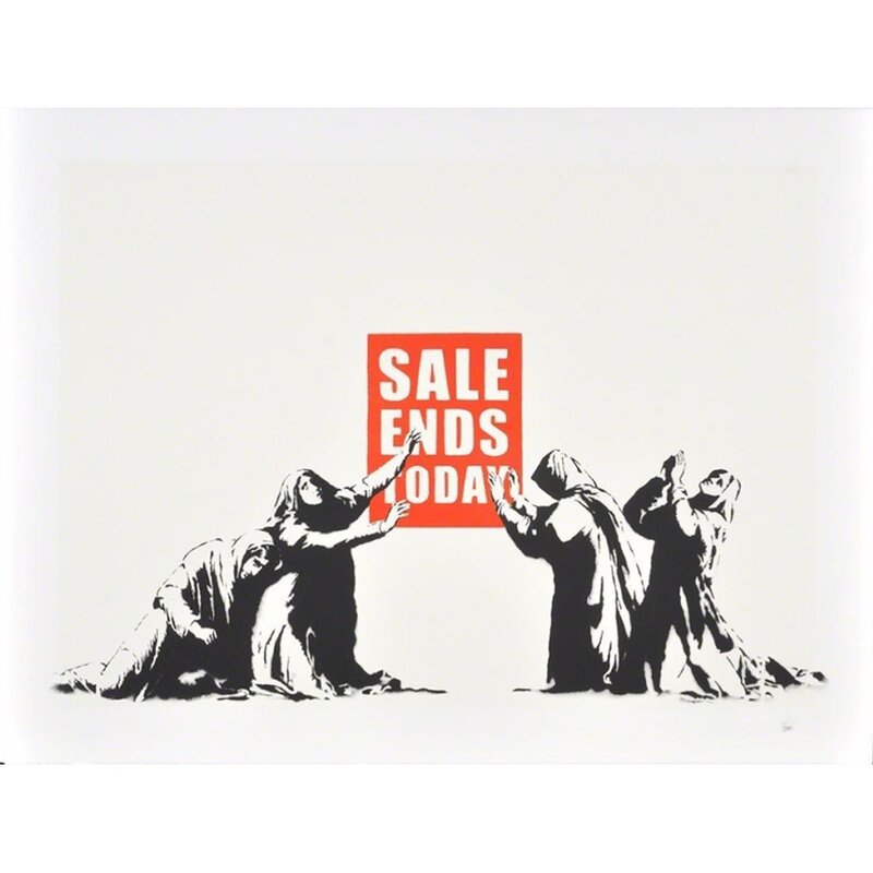 Banksy, ‘Sale Ends’, 2006, Print, Screenprint in colors on Arches 88 paper - Edition 82/500, Galerie C.O.A