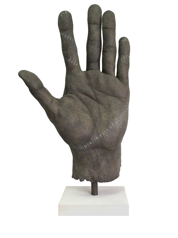 James Mathison, ‘Hand IX’, 2015, Sculpture, Bronze, Galería de arte Luisa Pita