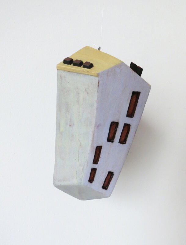 Hannah Pierce, ‘Apartment Building (lavender)’, 2018, Sculpture, Earthenware, Glaze, Underglaze, BoxHeart