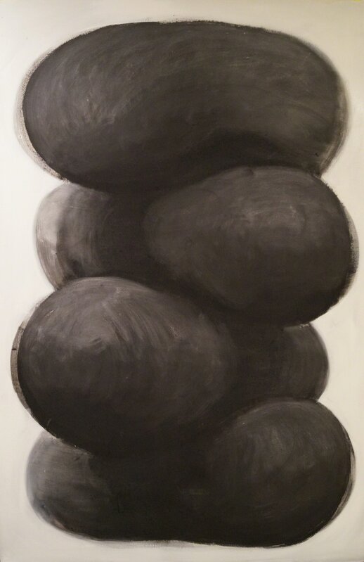 Brian Bonebrake, ‘Stack of black matter’, 2014, Painting, Oil on canvase, Insa Gallery