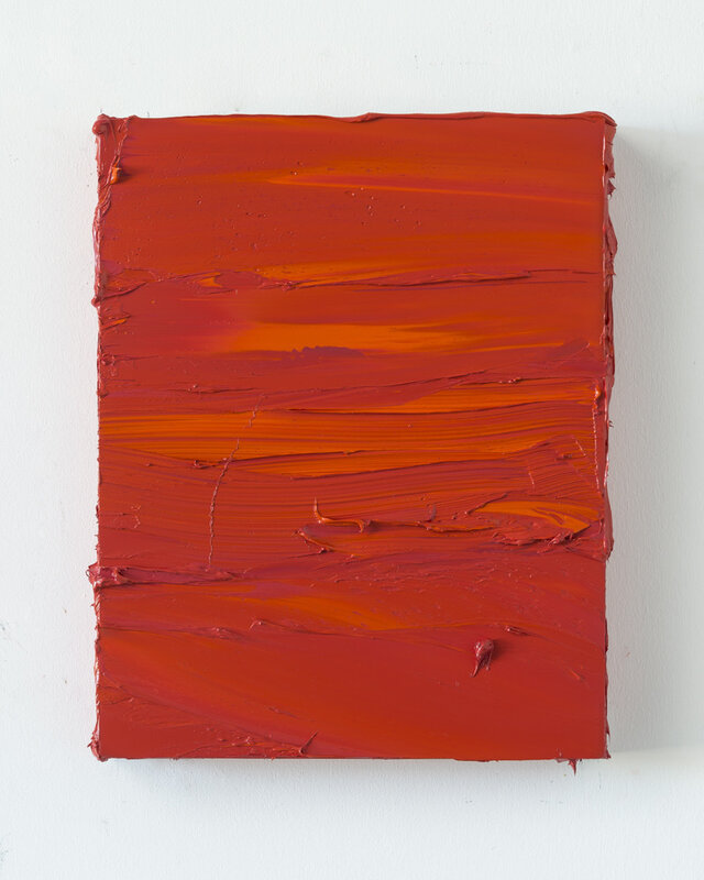 Jason Martin, ‘Untitled (Persian Rose / Montserrat Orange)’, 2017, Painting, Oil on aluminium, De Brock Gallery