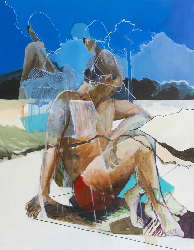 Julien Graizely, ‘Surexposition XXI’, 2018, Painting, Mixed media, Artima