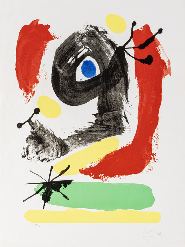 Joan Miró, ‘Untitled’, 1964, Print, Screenprint in colours on wove paper, Tate Ward Auctions