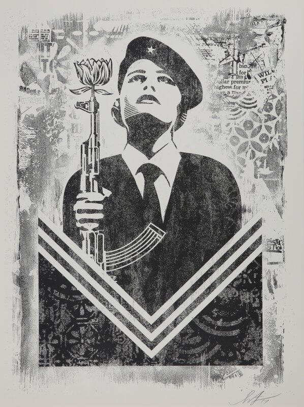 Shepard Fairey, ‘Damaged’, 2017, Print, A full set of 8 offset lithographs, Chiswick Auctions