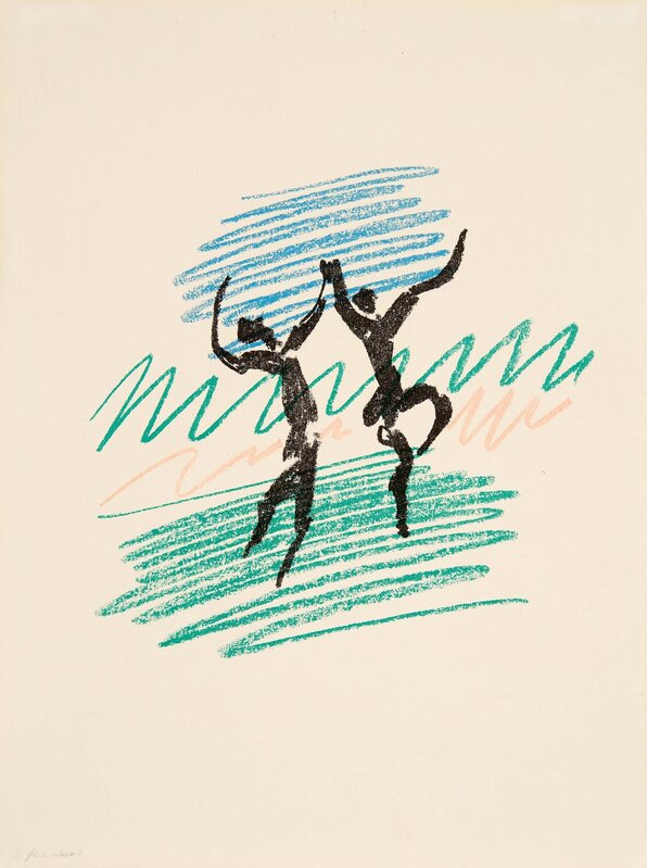 Pablo Picasso, ‘Frontispice Mourlot III’, 1956, Print, Colour lithograph on vellum, Van Ham